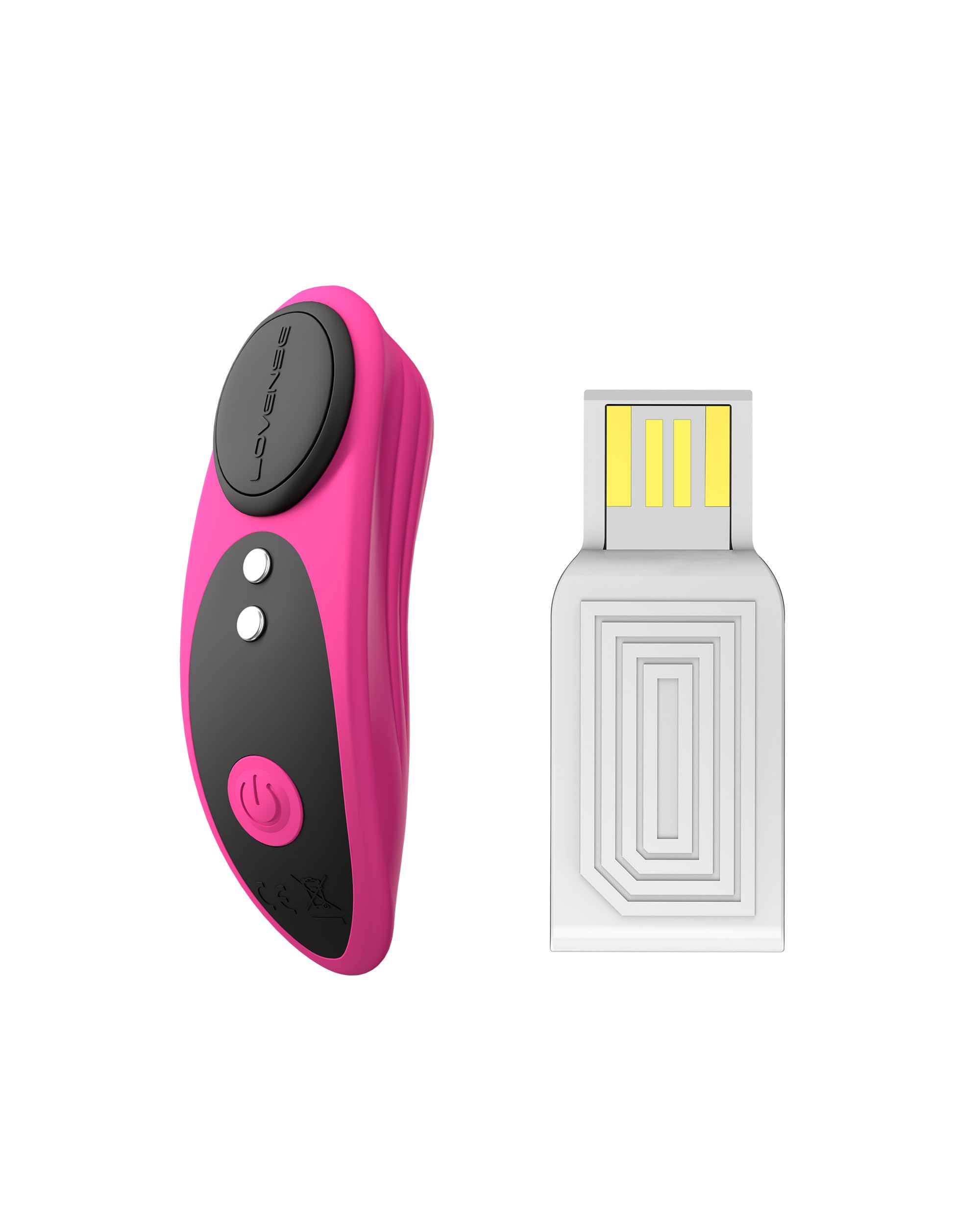Amazon.com: LOVENSE Ferri Wearable Magnetic Vibrating Panties for Women +  LOVENSE Dongle USB Adapter : Health & Household