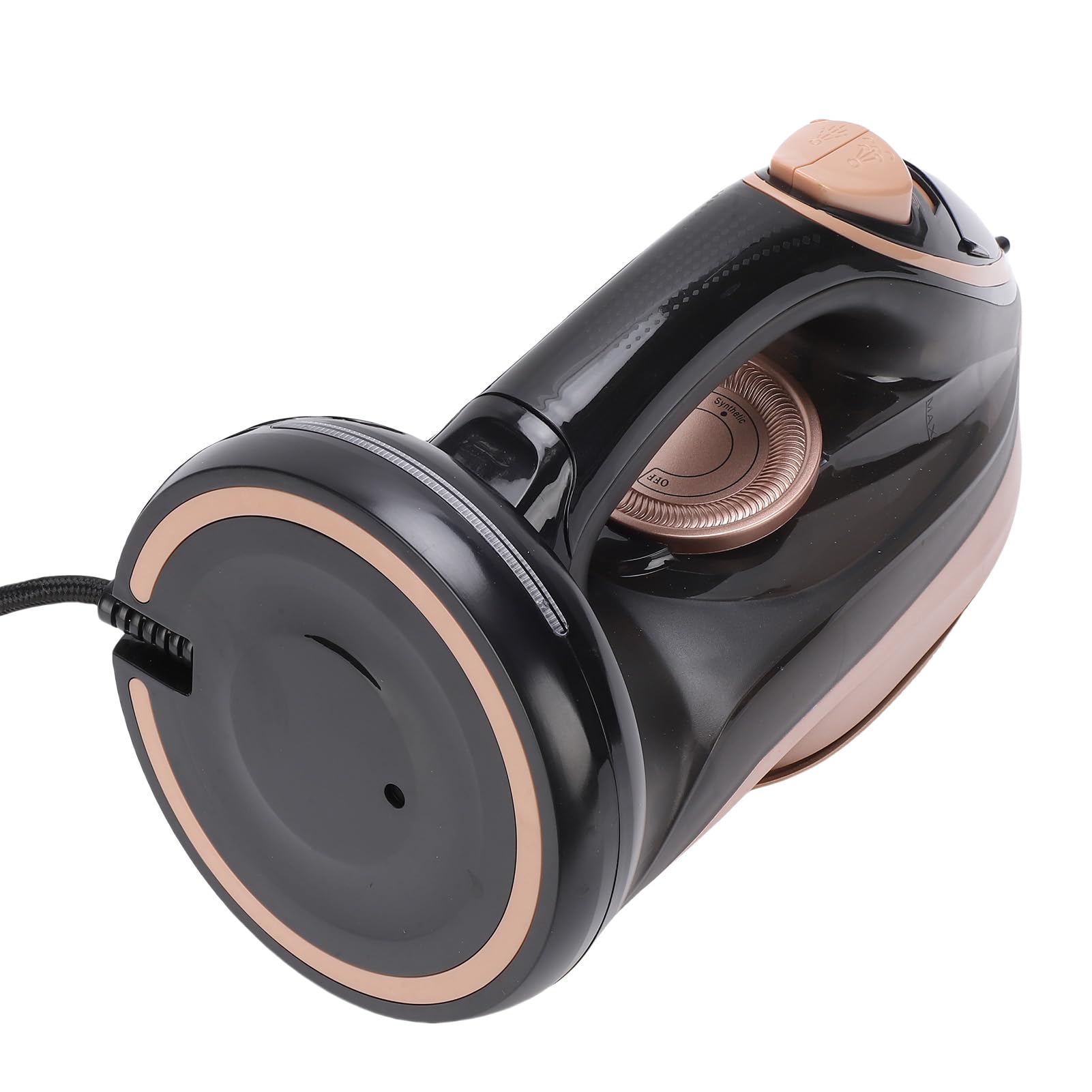 Zerodis Żelazko Parowe o Mocy 2200 W, Silna para do Usuwania Zmarszczek, Regulowana Temperatura do Różnych Tkanin, Pionowe Wielofunkcyjnego Użytku, z Systemem Ochrony Przed Wapniem, (wtyczka UE)