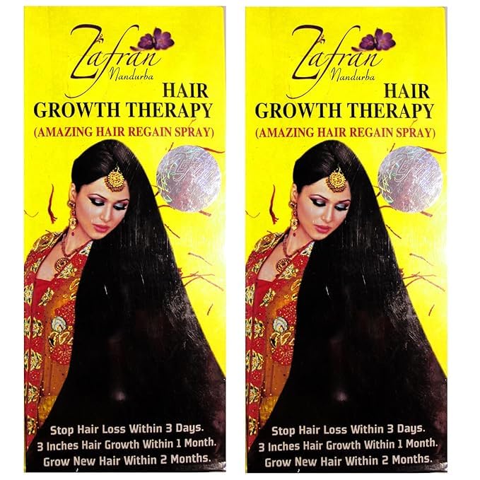 Dr.Sparsh Zafran Hair Growth Therapy Jafran Oil Hair Oil (Pack Of 2)