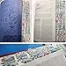 INSPRING Bible Tabs Floral Adhesive Stickers for Indexing 72 Pieces (66 Books and 6 Blanks) Christian Gift