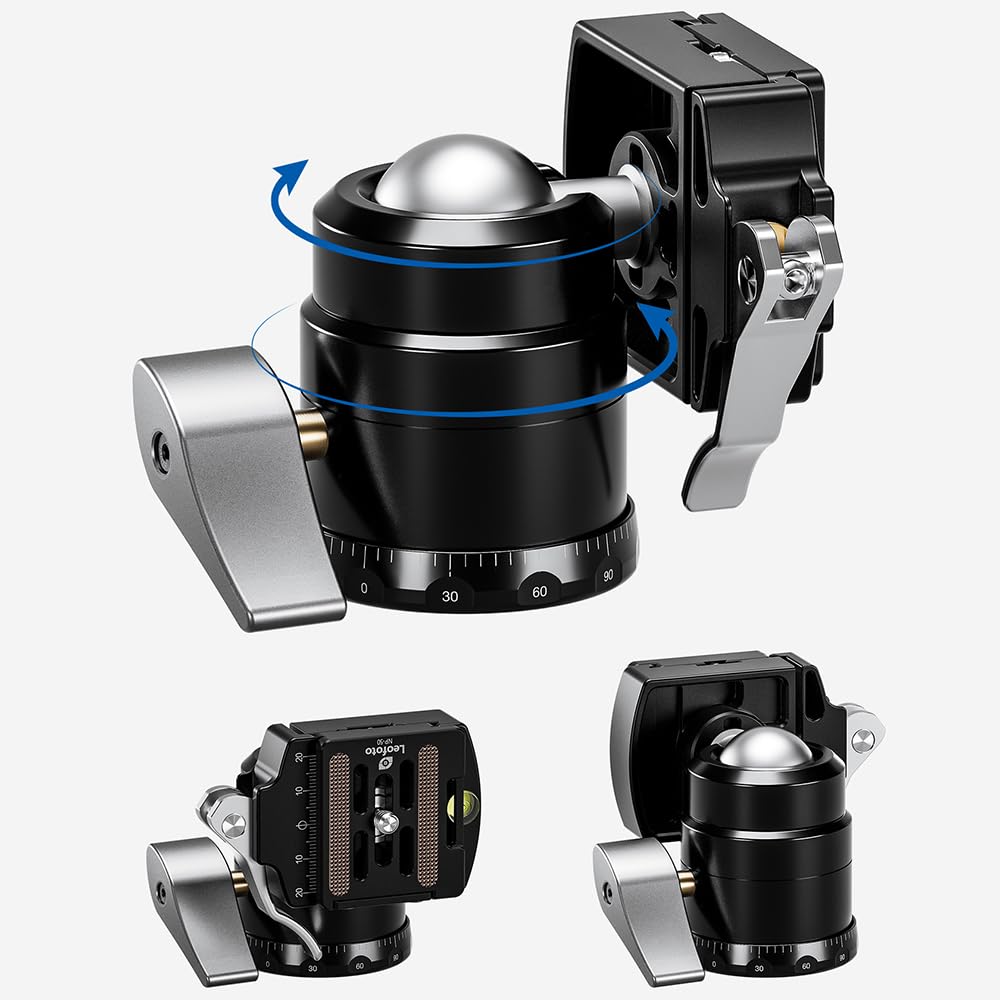 Amazon | Leofoto 田中雅美氏プロデュース HB-30 自由雲台 寒冷地仕様