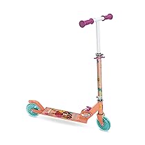 Mondo Toys – DISNEY VAIANA 2 ALU SCOOTER Monopattino 2 ruote pieghevole in alluminio con pedana extra grip e manubrio regolabile per bambini – 28746