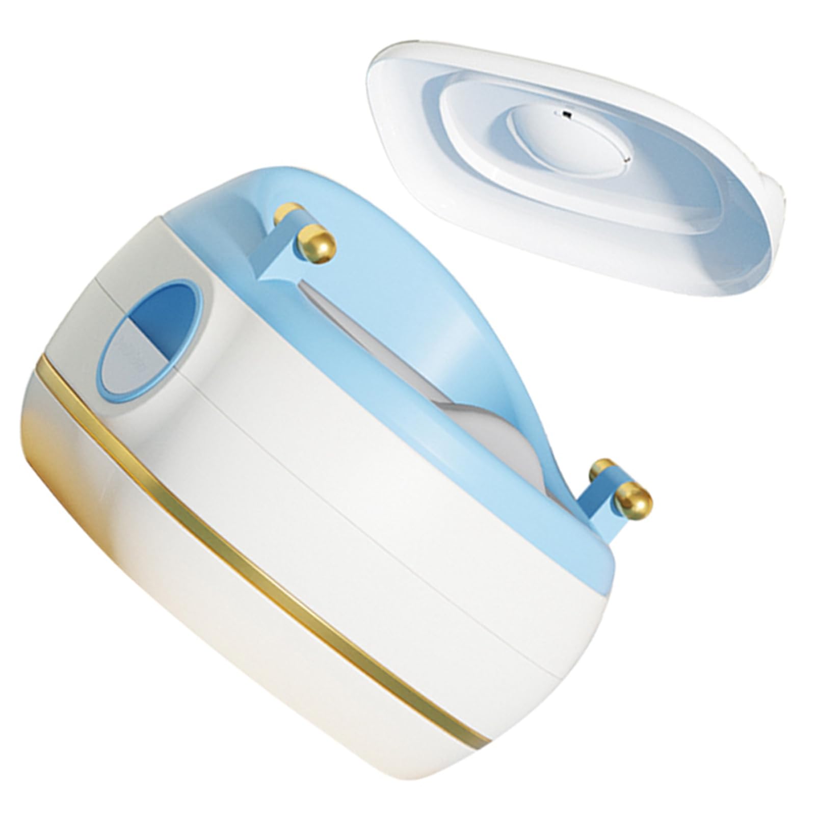 Toilette per bambini vasino per bambini 3 in 1 Vasino multifunzionale antiscivolo con poggiapiedi per ragazzi e ragazze Toilette per neonati in plastica PVC salvaspazio (PVC blu)