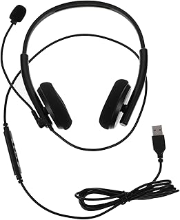 UKCOCO 1Pc Fone De Ouvido Produtos De Fone De Ouvido De Escritório Fones De Ouvido Fones De Ouvido Sobre Orelha Com Cancelamento De Ruído Fones De Ouvido Com Cancelamento De Ruído Fone