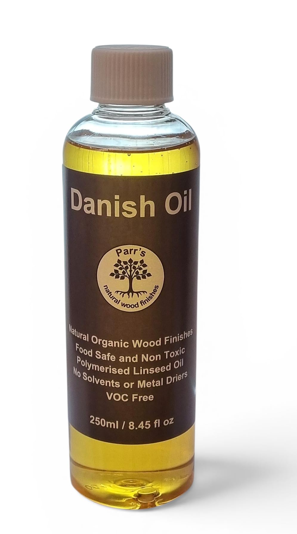 Parr's Danish Oil 250Ml- Voc Free And No Toxins -Chopping Boards And Internal Woodwork - 250Ml
