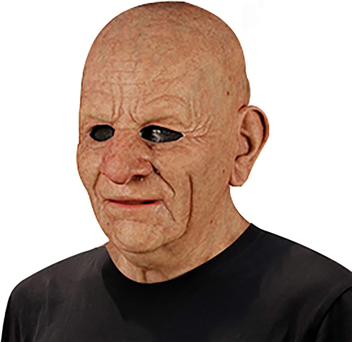 Amazon.co.jp huchexiaosi ハゲじじい大人マスク 鬼のお面 ホラーマスク ハロウィンマスク コスプレ 仮装 おもしろ