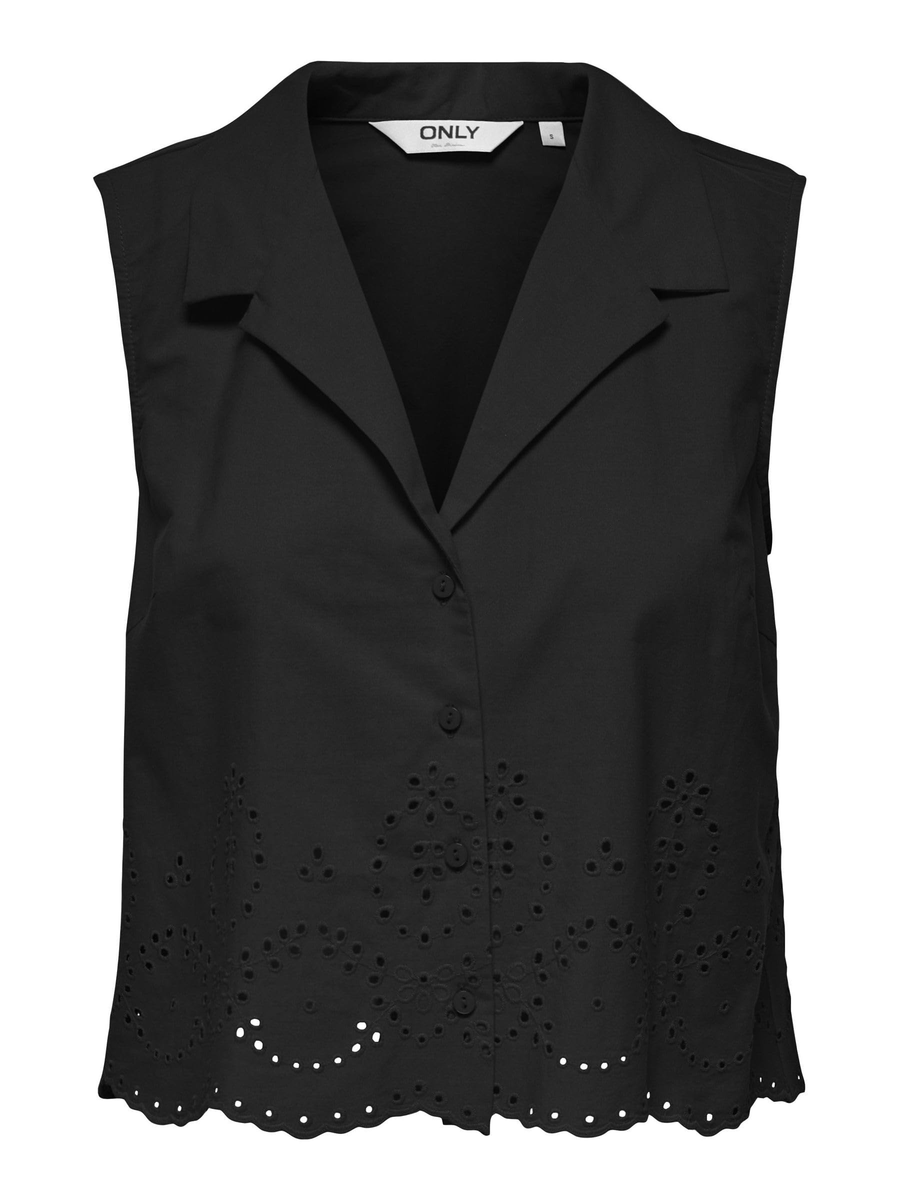ONLY Shirt Onlroxanne SL Resort Camiseta Wvn para Mujer