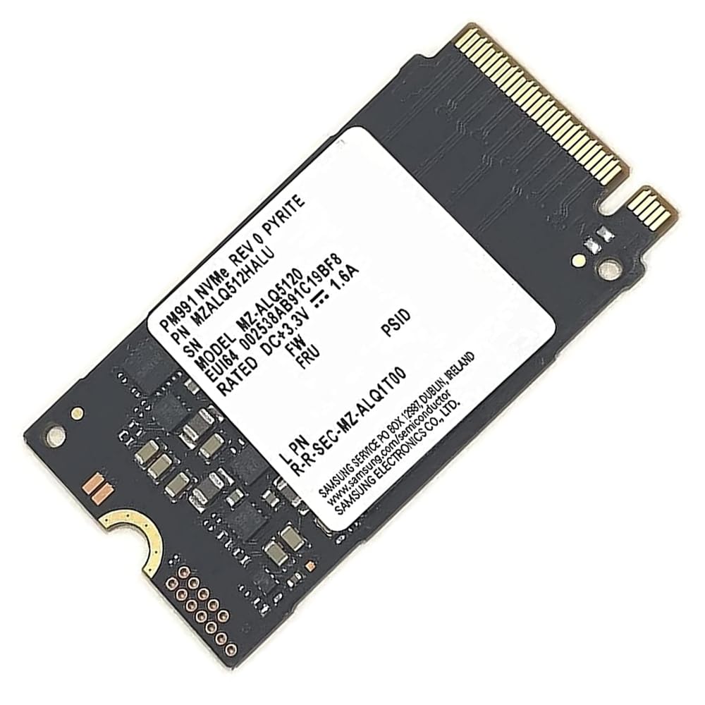 NVME SAMSUNG SSD 512GB PM9C1a M.2 2242 42mm NVMe PCIe Gen3 x4
