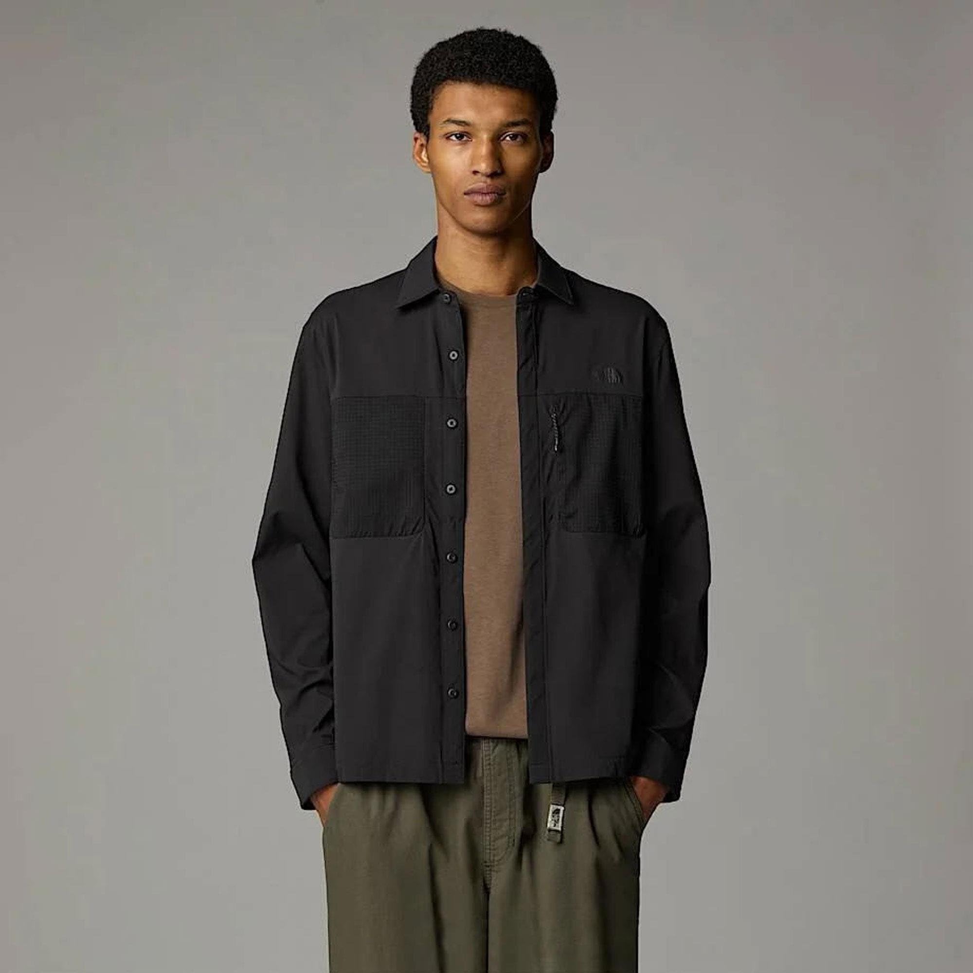 The North Face Men's L/S Lightrange Shirt TNF Black S