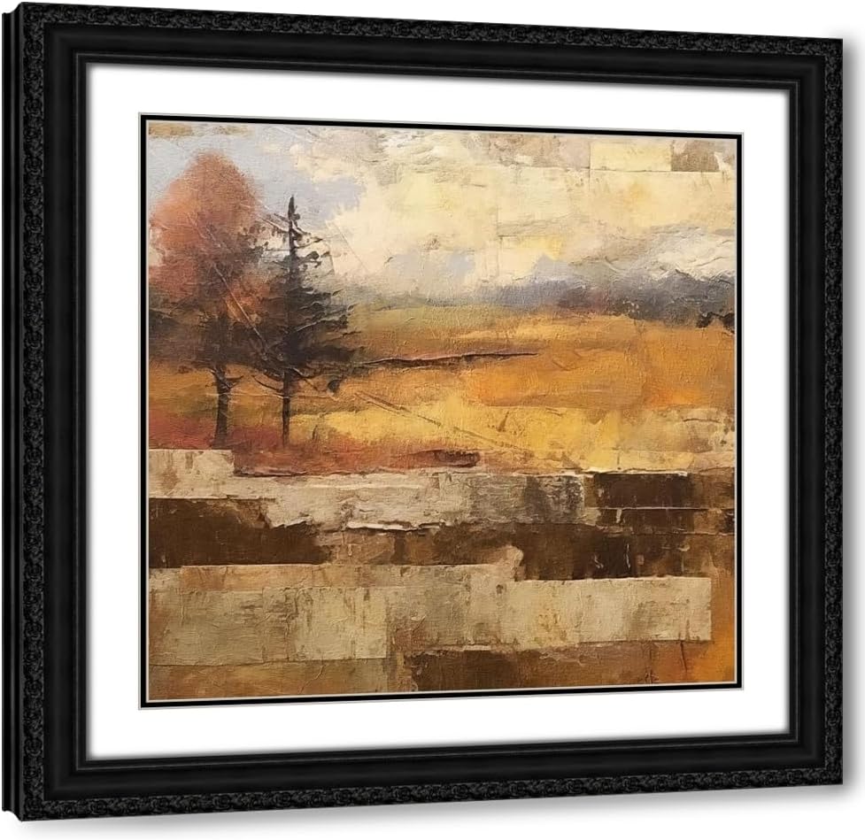 ArtDirect Rustic Collage 8 Custom Framed Art Print Giclee Print or Canvas Options with Various Sizes and Customization by RileyB