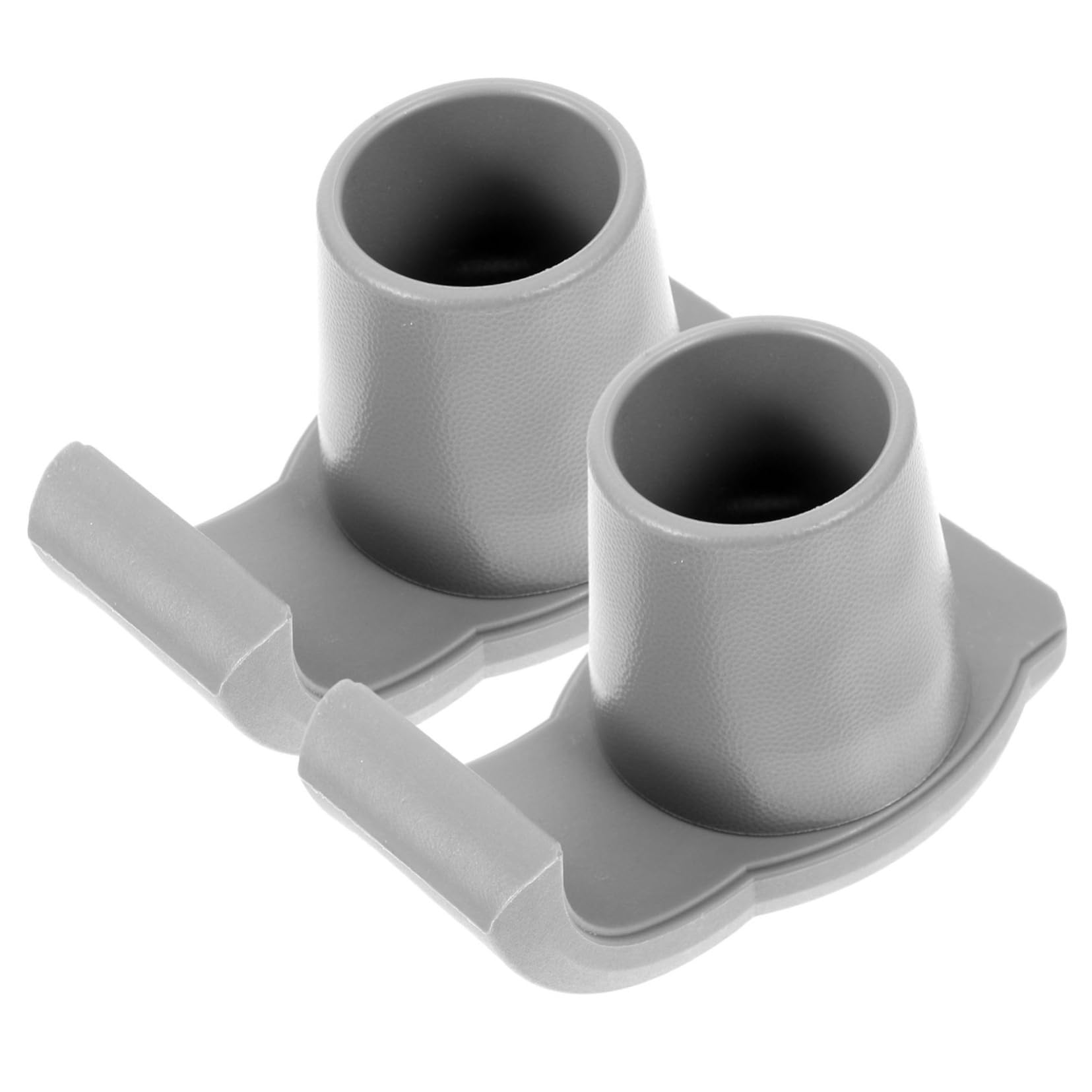 TOVINANNA 2pcs Non-Slip Sled Foot Mat Crutch Feet Sleeves Crutches Pads Cane Covers Walking Stick Pole Tip Replacement Cane Accessories Climbing Cane Foot Cover Crutch Foot Pads Grey Rubber