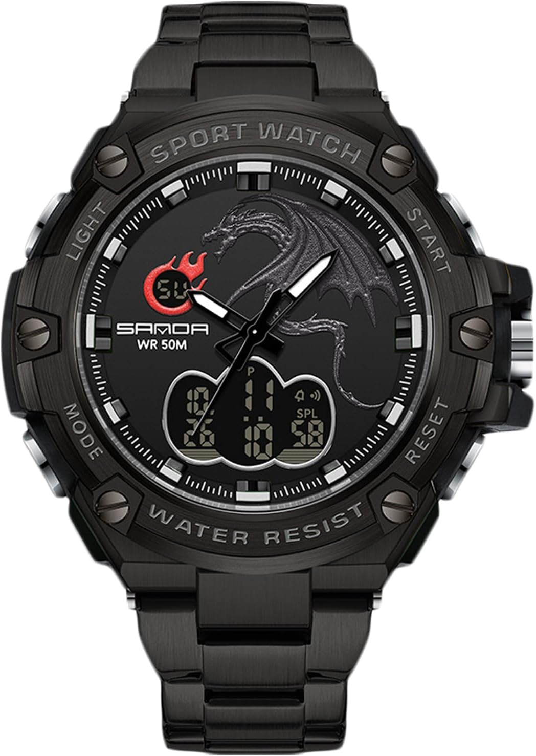 RORIOS Orologio da polso militare da uomo Orologio Italia