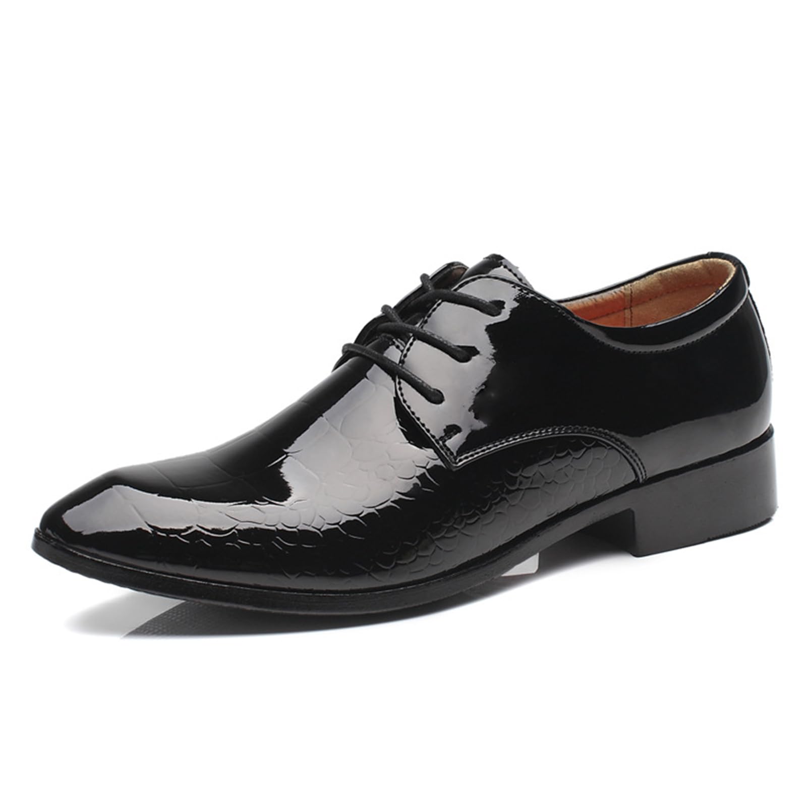 Scarpe Eleganti per Uomo | Traspiranti, Stringate, in Pelle, Moda, con Punta a Punta, Festa, Oxford