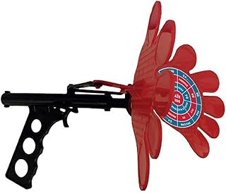 MISTER GADGET, MG3547, matamoscas Pistola, Rojo y Negro, eficaz y Divertido para Eliminar Insectos, Ideal para el hogar y el jardín, Mango Antideslizante