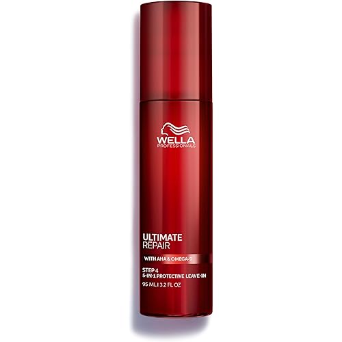 Wella Professionals ULTIMATE REPAIR 5-in-1 Protective Leave-In Treatment for Damaged Hair | Repairs, Smoothens Frizz, UV & Heat Protectant | For All Hair Types | 3.2 Fl Oz