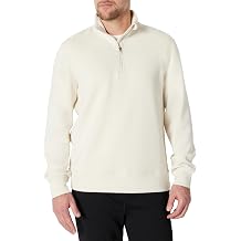 Amazon Essentials Men's Active Sweat Relaxed-Fit Quarter-Zip Sweatshirt