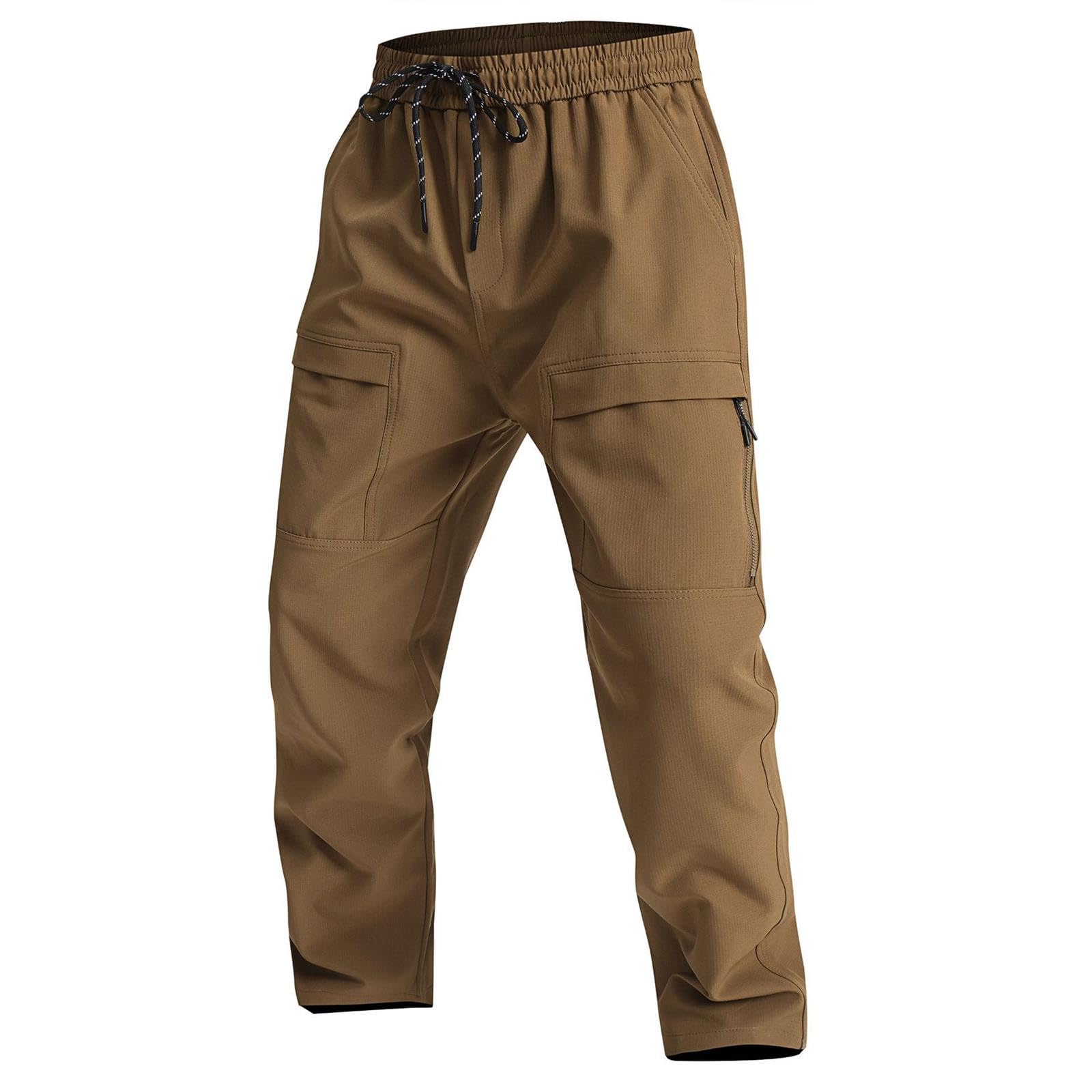 Pantalon Randonnée Homme Pantalons De Randonnée Travail Etanche Carreaux Securite Léger Pluie Velo Baggy Salopette Moto Cross Convertible Jardinage Randonnee Pants Technique Bleu Xl Trekking Chantier