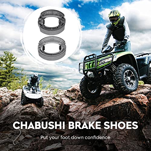 image for Chabushi Brake Shoes Front Rear for Honda ATC125M 1984-1987 ATC 185S 1