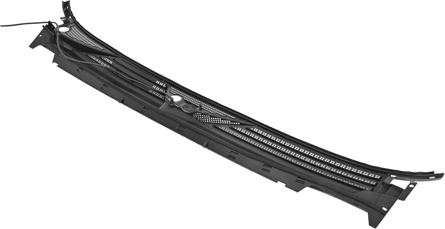 Windshield Wiper Cowl Panel Grille Compatible with 2007-2014 Cadillac Escalade/Chevy Chevrolet Avalanche Suburban Tahoe/GMC Yukon Replacement for 25872303 Front Center Air Inlet Window Cover