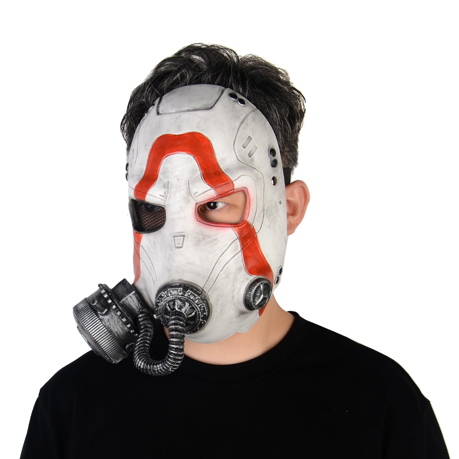 CrosCentury Halloween Psycho Krieg Mask Men Costume Mask Merchandise for Adults Men Women Costume Cosplay Mask (CY-PKM) - Image 3