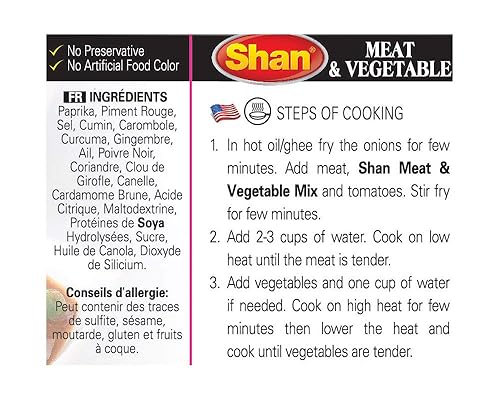 Vista 553 de Shan Mezcla de receta y condimento de pollo con mantequilla, 1.76 oz (50 g) – Polvo de especias para pollo jugoso en salsa rica de tomate