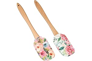 2pcs Cute Spatula Silicone Cake Scraper: Cake Decorating Like a Pro!