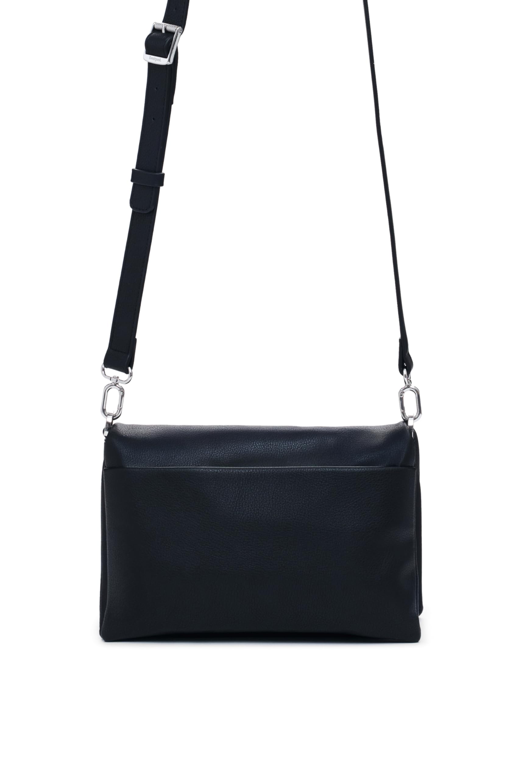 Desigual Umhängetasche Schultertasche Mickey Rock Dortmund Flap Bag Black schwarz