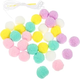 RUNROTOO Decoração Bola De Pelúcia Guirlanda Pendurado Bola De Pelúcia Aniversário Bola De Pelúcia Suprimentos Para Festa Bola Pendurada Guirlanda Festa De Aniversário Guirlanda Favor De