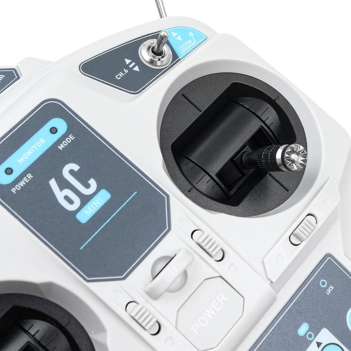 RC-Sender und -Empf?nger, RC-Controller und Empf?nger-Set, 2,4 GHz, 6 Kan?le, für FPV, RC, Racing, Quadrocopter, Auto, Boot, Hubschrauber – Modus, rechte Hand