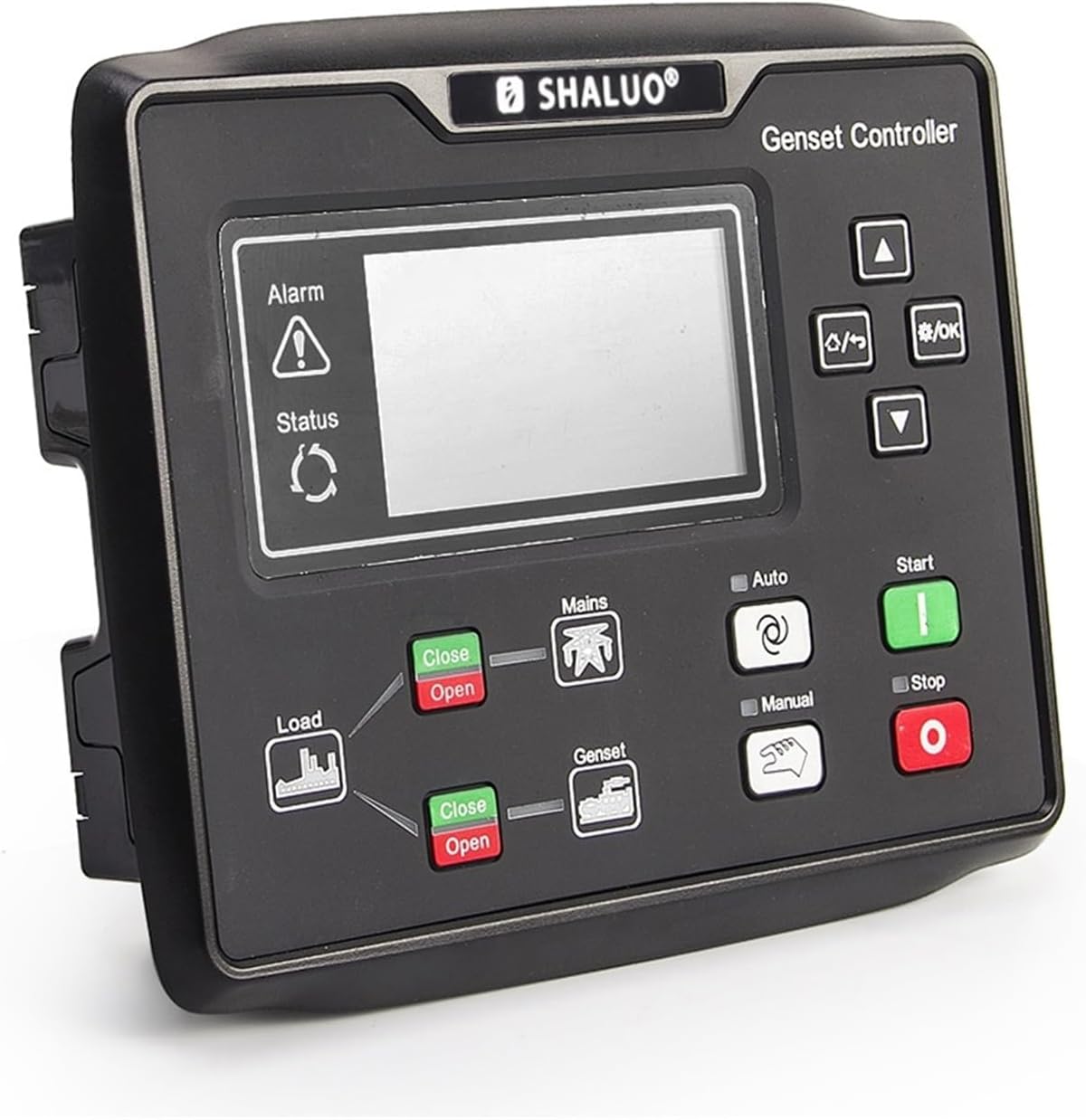 6120N 6110N AMF Auto Start Diesel Generator Controller Control Module Panel Electronic Genset Parts Replace HGM6120N HGM6110N(6110NC RS485 Port)