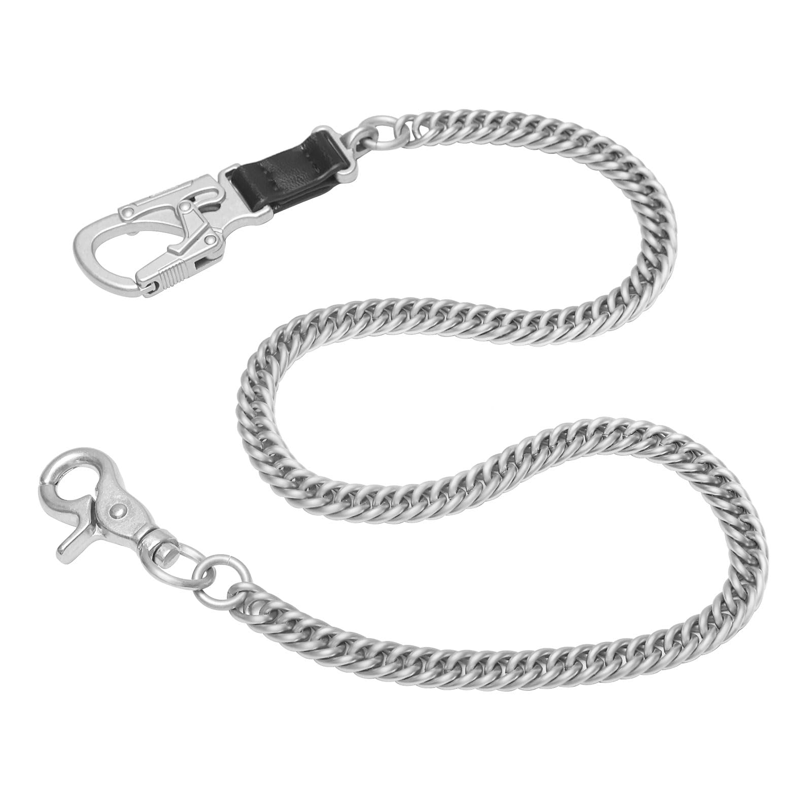 Ahiller Wallet Chains for Men, Metal Keychain with Double Lock Carabiner