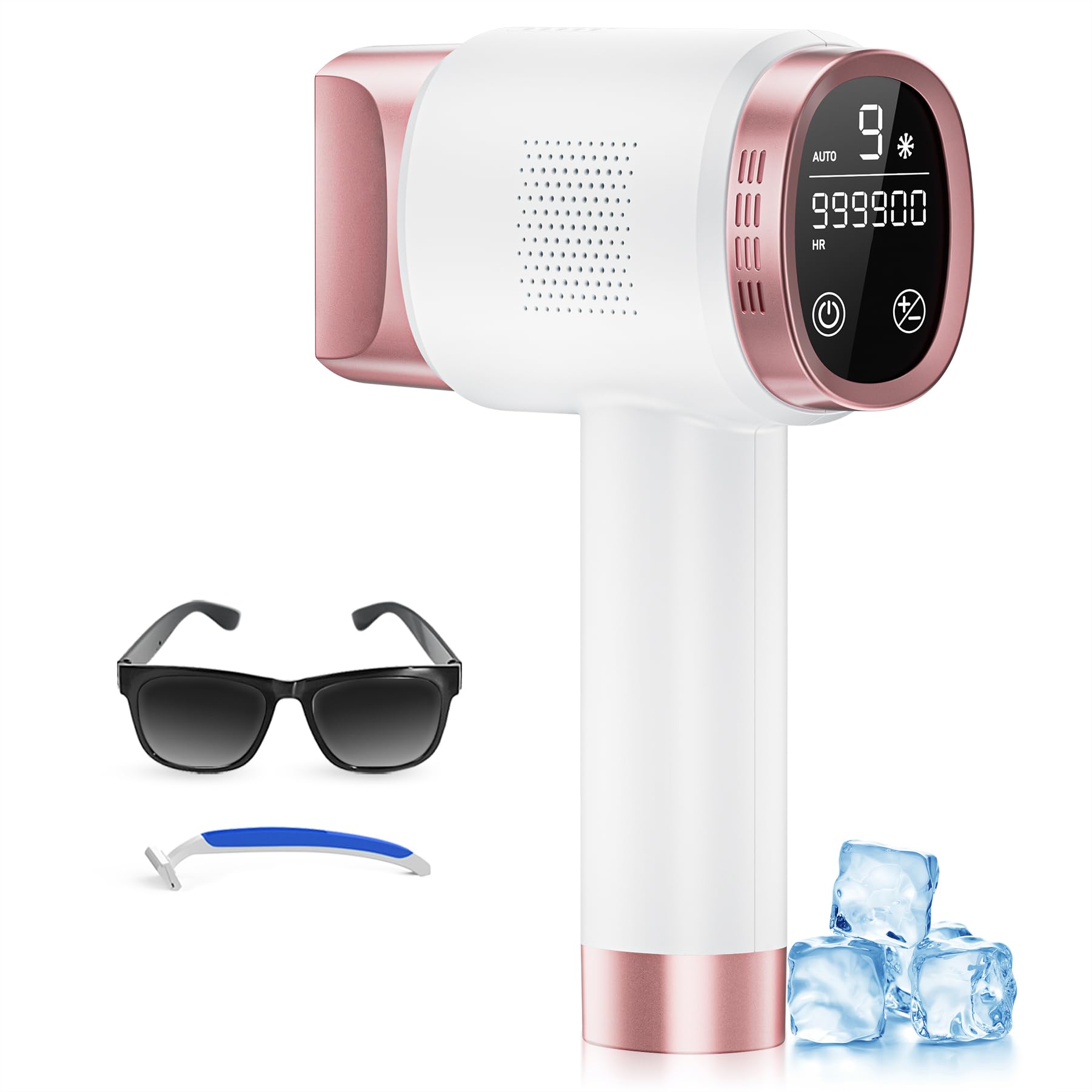 IPL Laser Hair Removal for Women and Men, Home Use Laser Hair Removal White