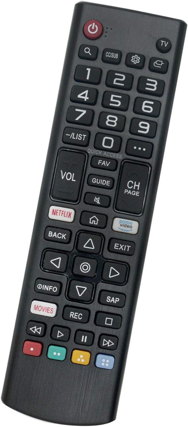 JustFineReplaced Remote Control Compatible for LG 43UM7300AUE 50UM7300PUA 50UM7600PUB 55UM7650PUB 55UM6910PUC 65UM7100PUA 70UM7370PUA 75UM7100PUA 86UM8070PUA Smart TV