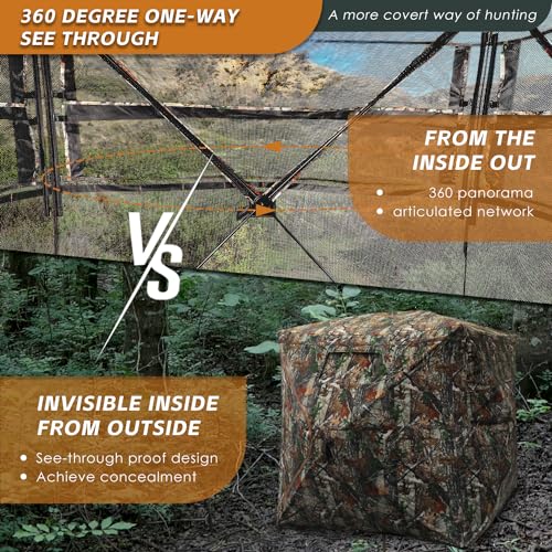Funhorun FUNHORUN360MAT02 Hunting Blind With Floor Mat thumb #1