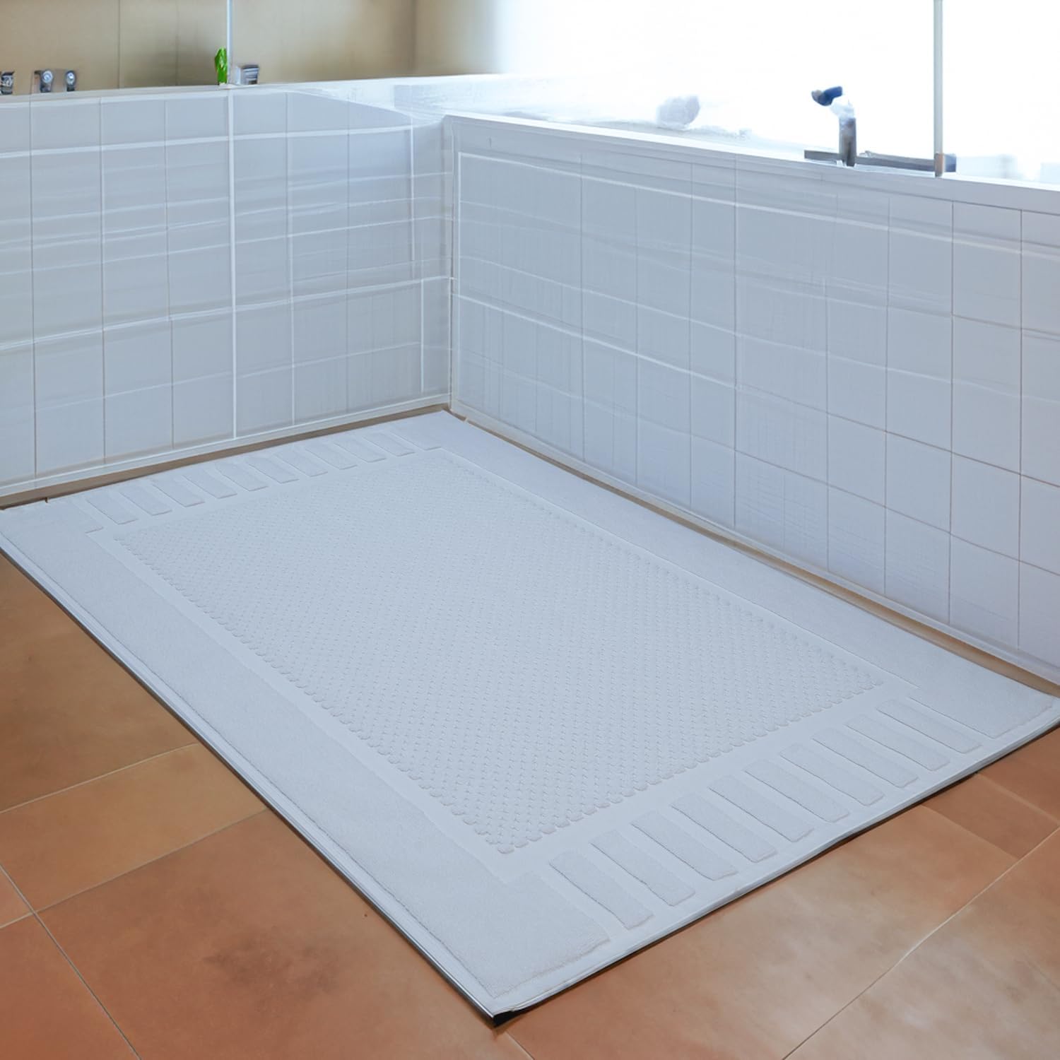 belem Luxury Bath Mats Bulk | 22x34 Pack of 60 (5 Dozen) | 100% Cotton | Super Absorbent & Quick Drying | Ultra Plush & Machine Washable | Perfect for Hotels, Motels, Resorts & Spa