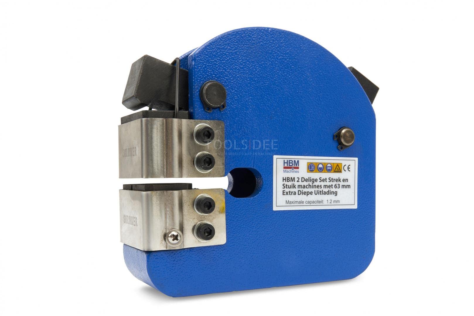 HBM Machine de Moulage par étirage et Glissement (2 pièces) avec déchargement Extra Profond de 63 mm