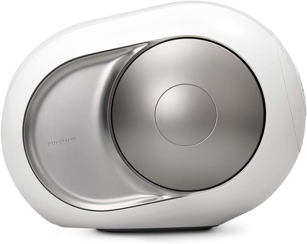 Devialet DB400 Silver Phantom Renewed (No Airplay) - High-end Wireless Speaker - 3000 Watts - 105 dB (Renewed)