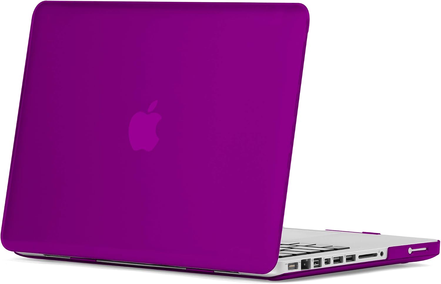 GMYLE MacBook Pro 13 Inch Case A1278 Accessories 5 in 1 Bundle, Hard Shell, Privacy Webcam Cover Slide, Anti Dust Plugs, Keyboard Cover Screen Protector for Apple MacBook Pro 13” CD-ROM, Deep Purple