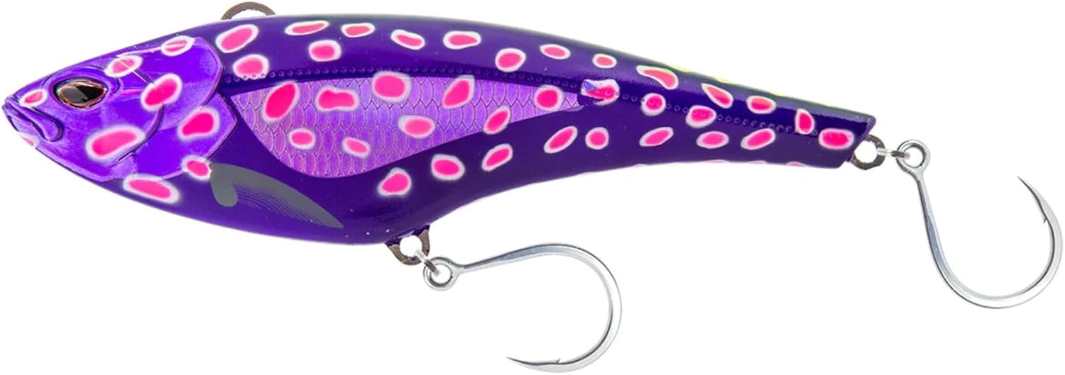 Nomad Design Madmacs Sinking High Speed Lure - Nuclear Coral Trout 240, 10"