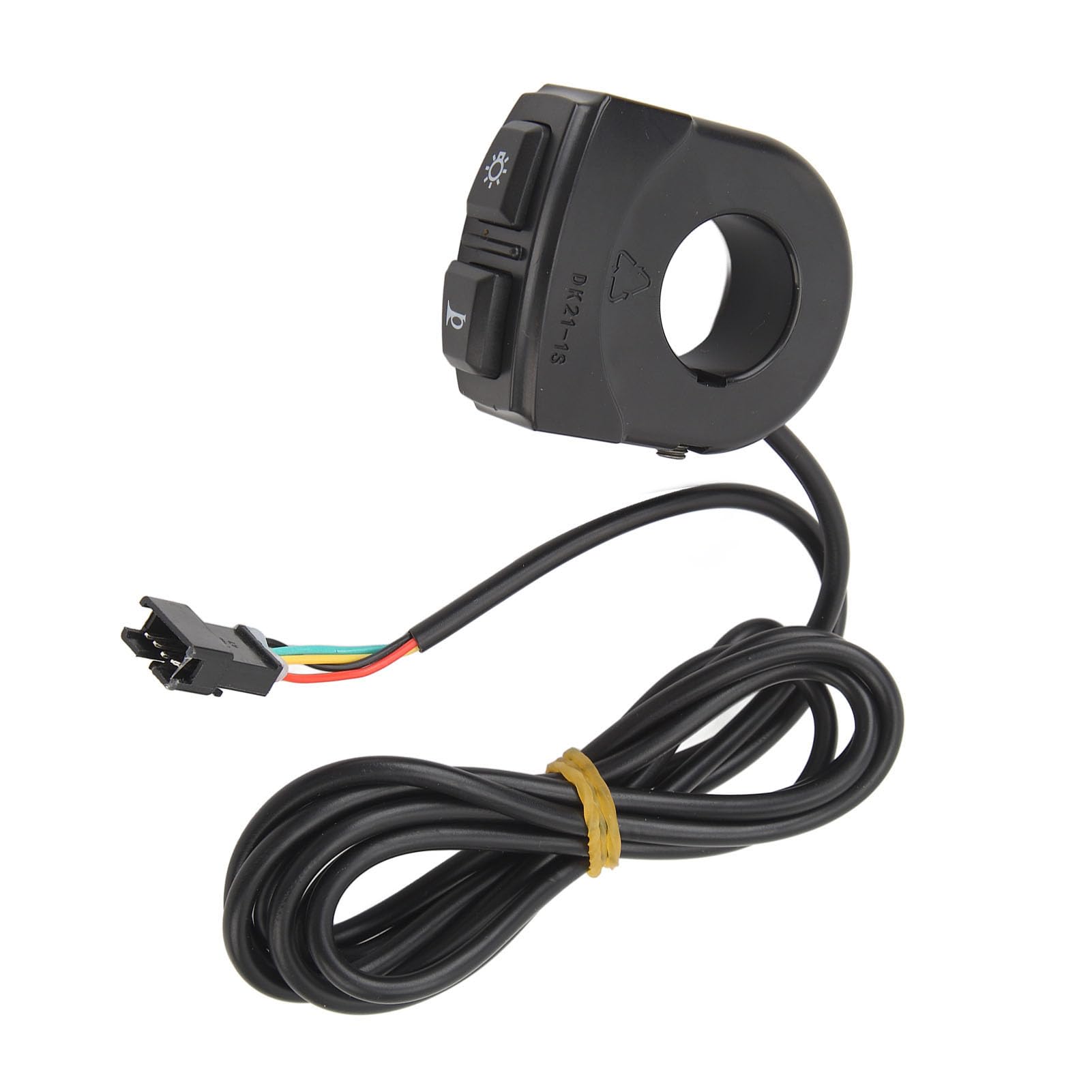 VGEBY Interruttore della Luce per Bici Elettrica, DK21 1S Interruttore della Luce del Clacson per Bici Elettrica IPX4 Lampada Ebike Impermeabile e Interruttore del Clacson Accessori