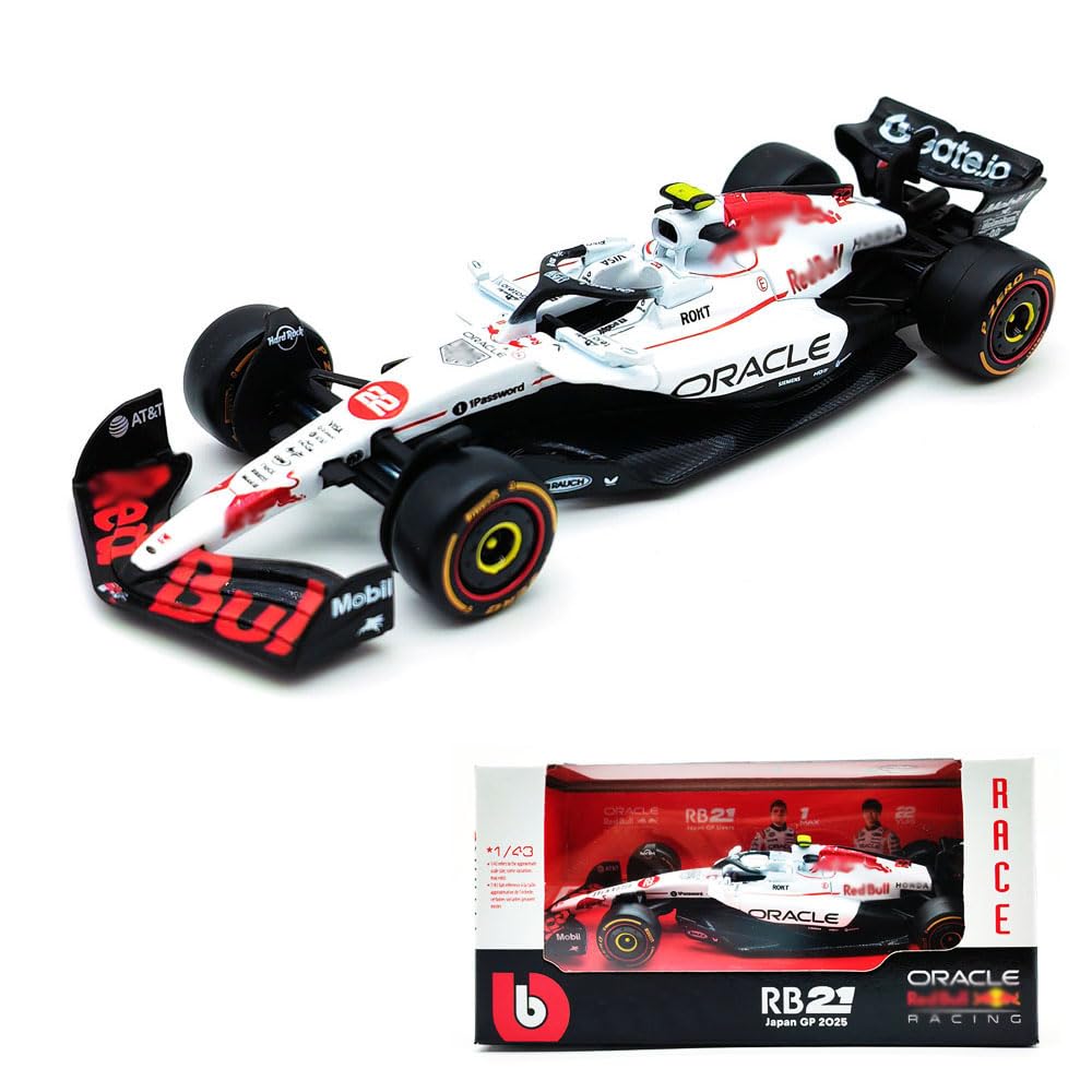 Xiangtat 1:43 Model Car for 2025 Race Oracle F1 RB21 1# Max