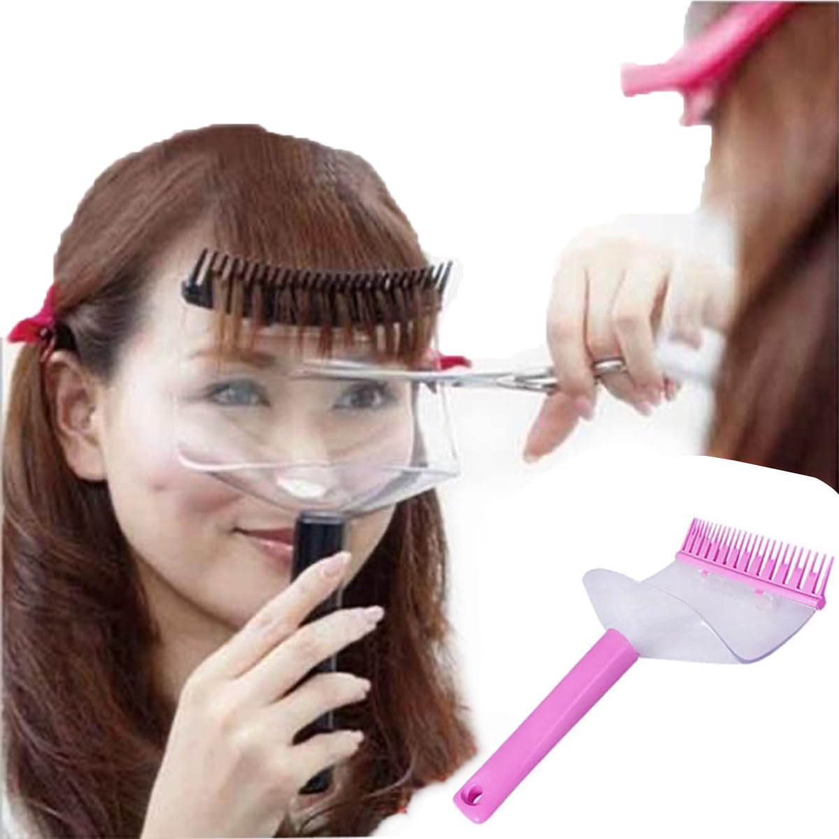 Bangs Hair Cutting Tool, DIY Home Hair Cutting Comb for