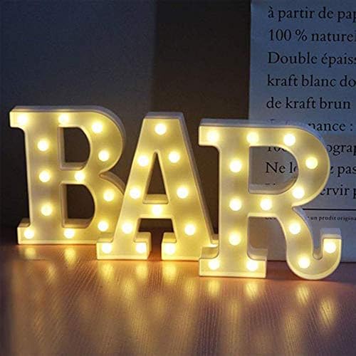 BAR - Illuminated Marquee Bar Sign - Lighted LED Marquee