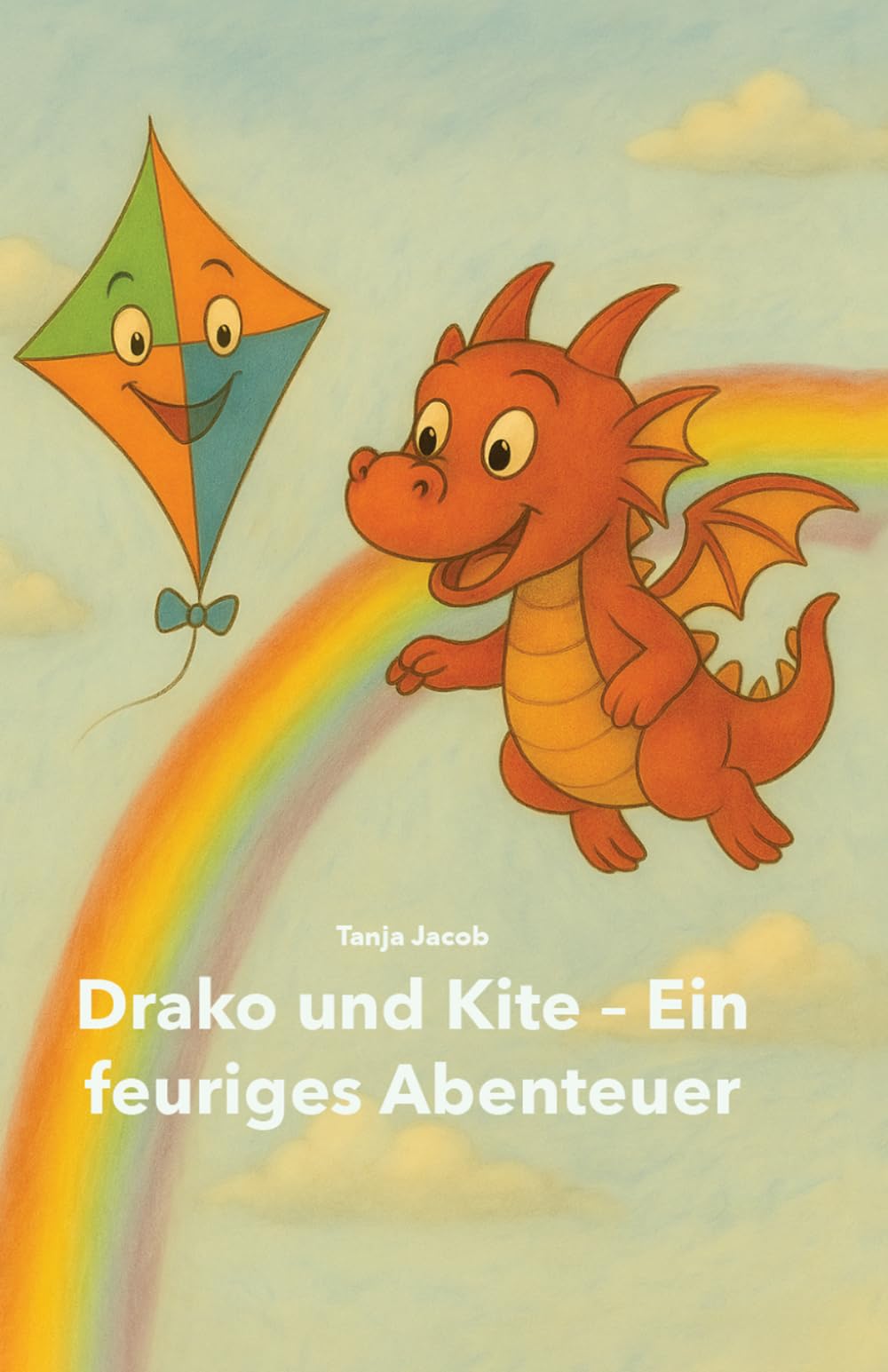 Drako und Kite - ein feuriges Abenteuer: Ein Mitmachbuch zum Lesenlernen über Mut und Freundschaft