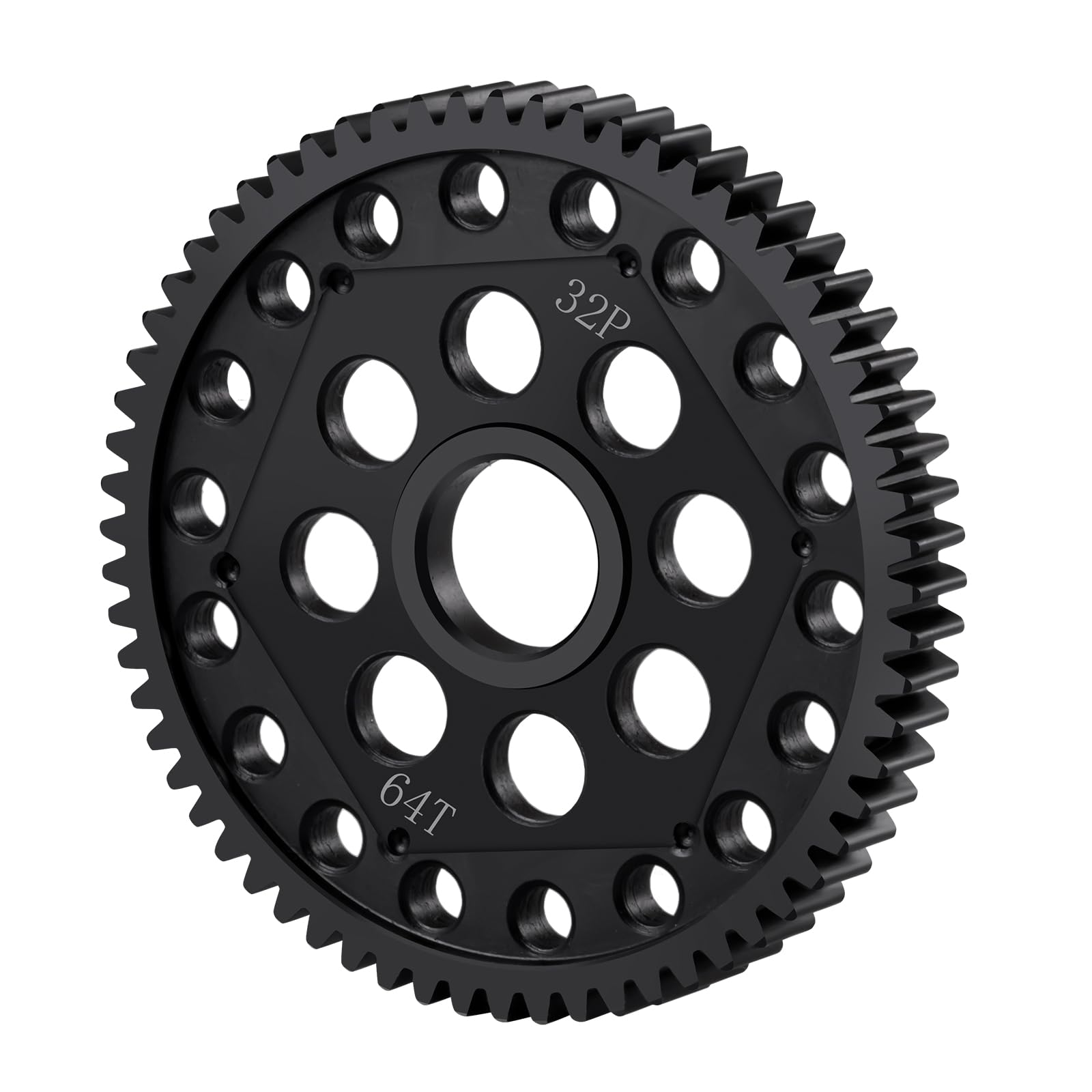 BRKRC 40CR Steel Spur Gear 64T 32 Pitch for Axial Yeti 90025 90026 90032 90038 SCX10 RR-10 Bomber RC Truck Upgrade