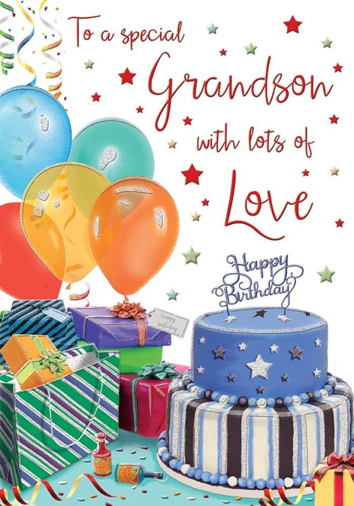 Piccadilly Greetings Sincere wishes Sentimental Birthday Card Son - 9 x 6 inches - Regal Publishing