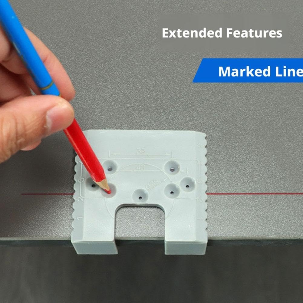 Cabinet Hinge Jigs Auxiliary Tool,Door Jamb Hinge Jigs Auxiliary Tool Mount Assistant,Compact Retainer Sturdy Fixing Plate Hing-e Installation Positioning for Frame Panels,for Drawer Home