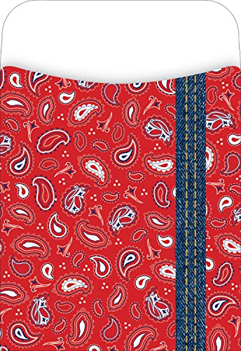 Barker Creek Peel & Stick Pockets, Bandana (LL-1203)