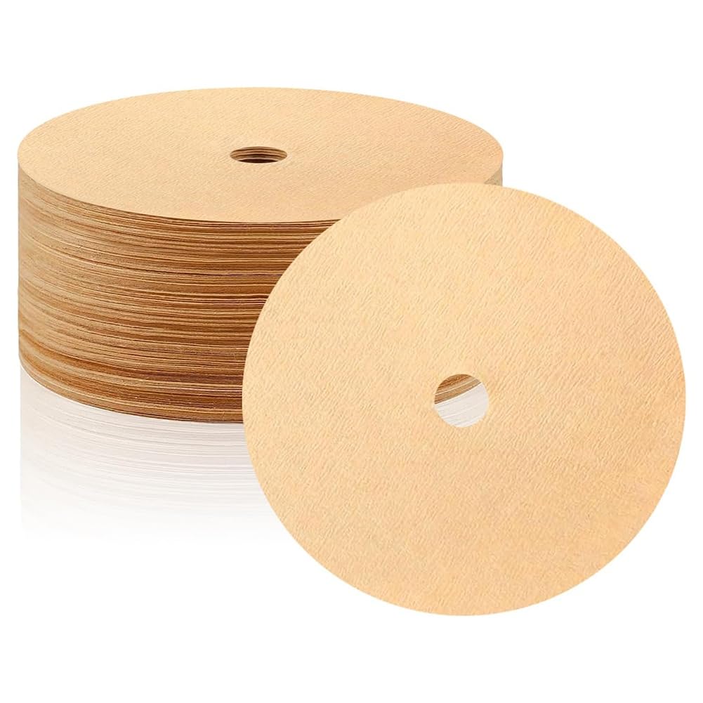 Nxyupv Percolator Coffee Filters - 300PCS 3.75in Disc Coffee Filters for Percolator - Unbleached Disposable Percolator Filters