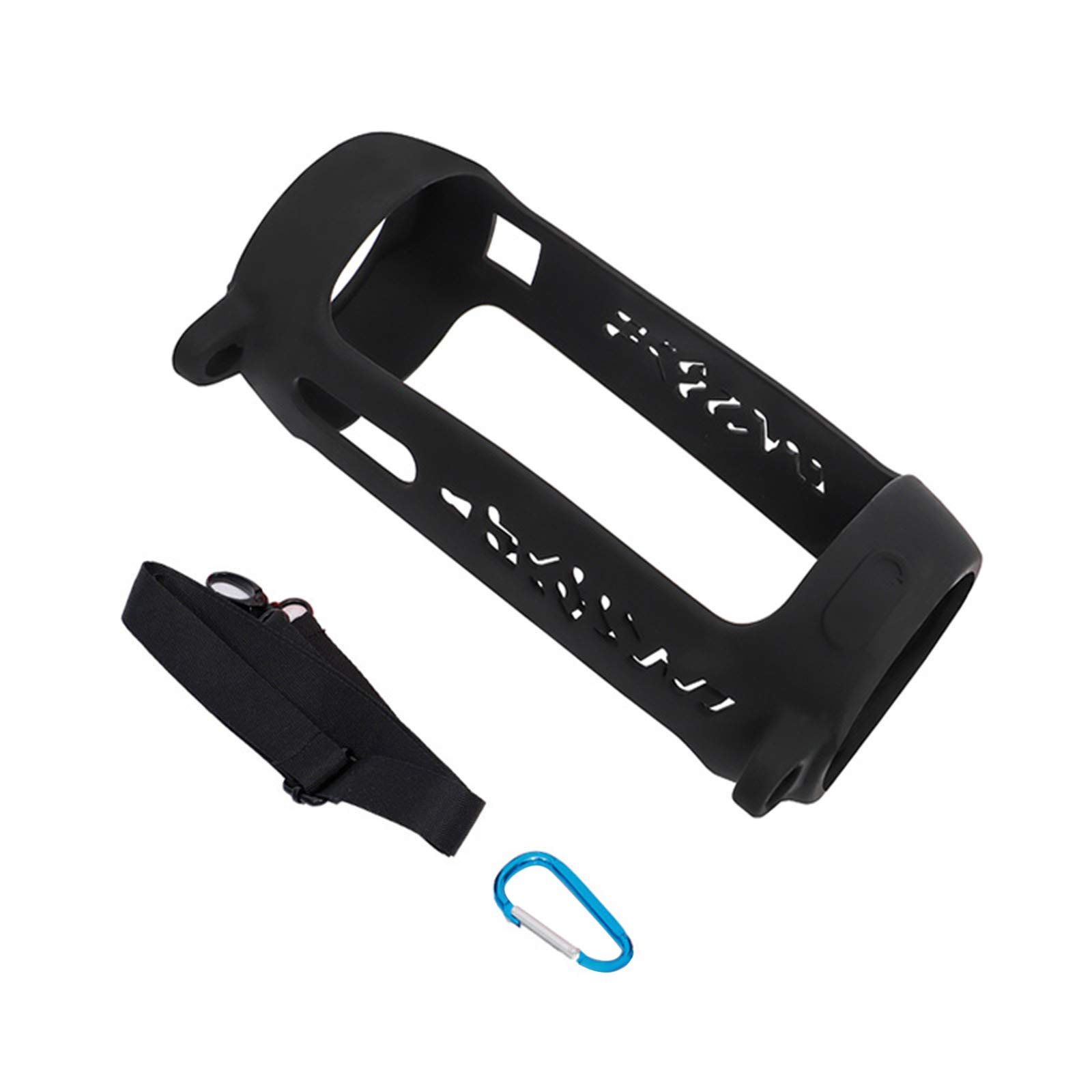 JoleritcSpeaker Cover Compatible with Pulse 4 Protective Case Portable Travel Bag Storage Case with Shoulder Strap Climbing Hook